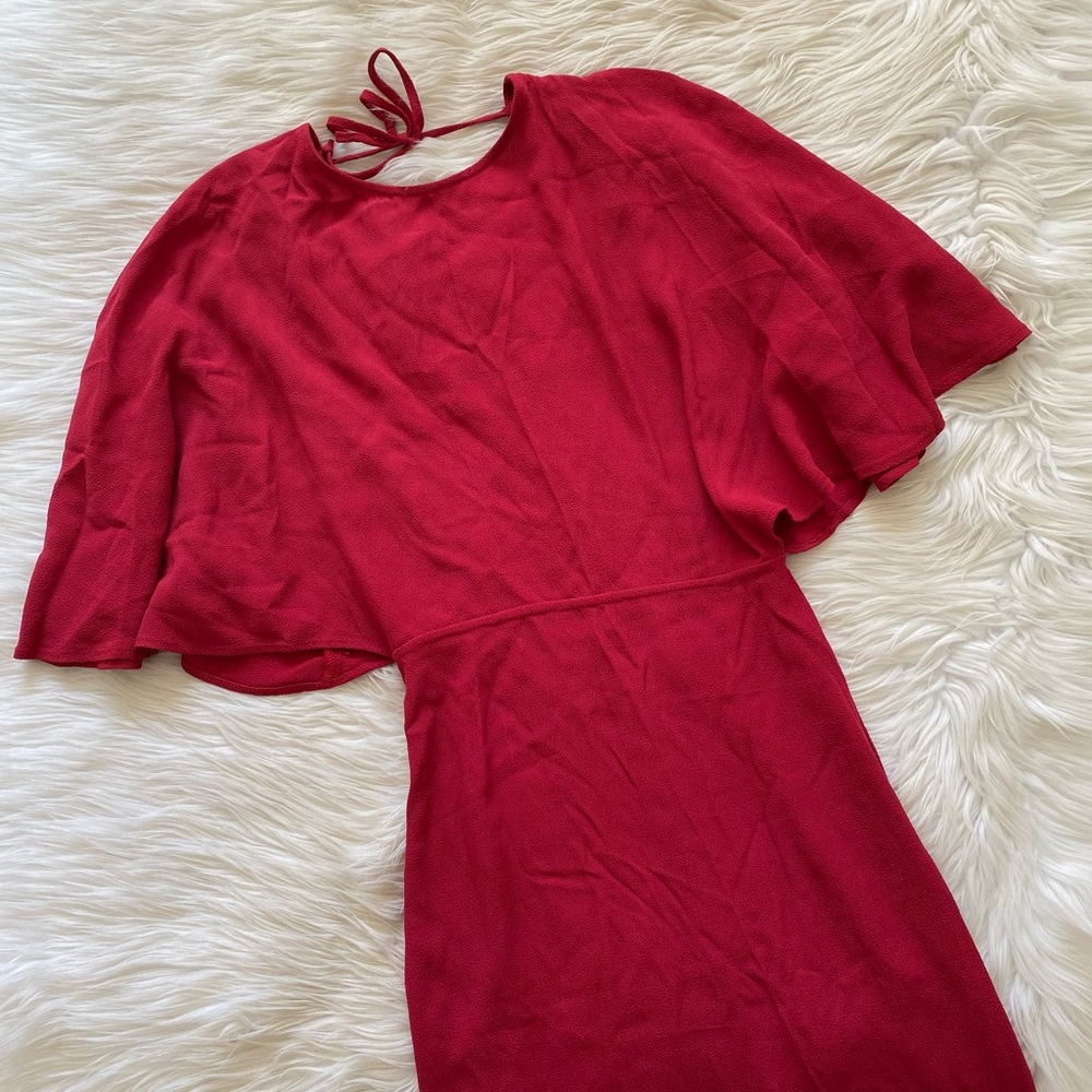 Reformation Burgundy Maxi Dress - Picture 2 of 12